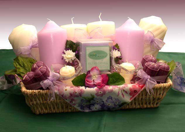 Springtime Candle Garden