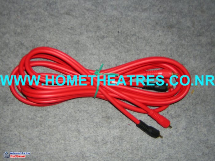 Rs 300 Imported High Quality Gold Plated 2 Way RCA Cable 3 Meters