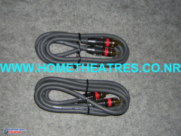 Rs 1400 Custom Built High Quality High Guage 2 Way RCA Cable 1 Meters