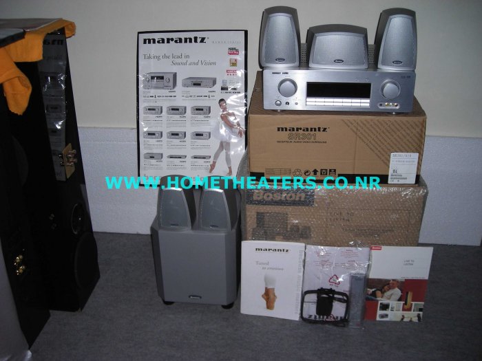 Rs 35700 Marantz SR301 AV Receiver & Boston Acoustics MS 4000S 5.1 Home Theatre Systems