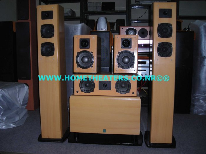 Rs 10000 Rave Acoustics 5 Speaker Pack with 8" x 2 Passive Subwoofer(Old Stock Clearance Sale)
