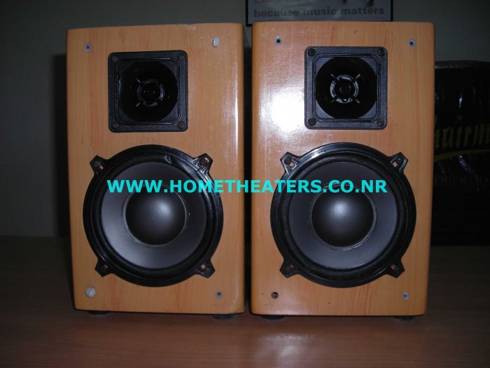 Rs 1000 Rave Acoustics Teak Bookshelf Speaker(Old Unsold Stock Clearance Sale)