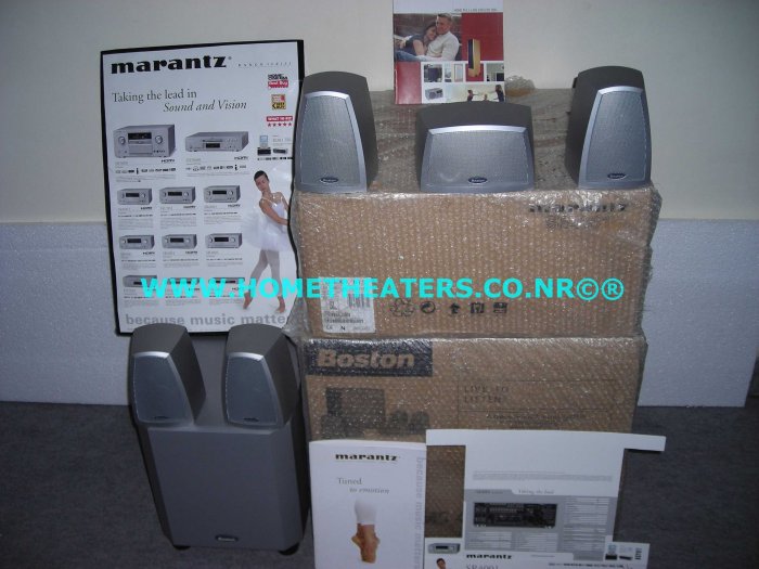 Rs 51750 Awarded Marantz SR4001 HDMI AV Receiver Boston Acoustics MS 4000S 5.1 Home Theatre Systems