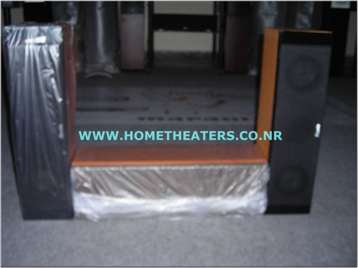 Rs 9000 Set of 3 Esota Black & Teak Center Speakers(LCR) (Clearance Sale)