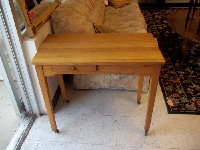 Antique wooden desk
