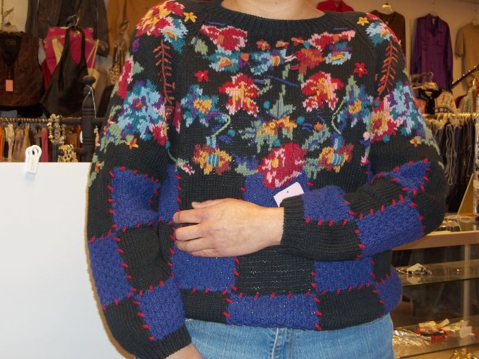 Ivy hand knitted sweater