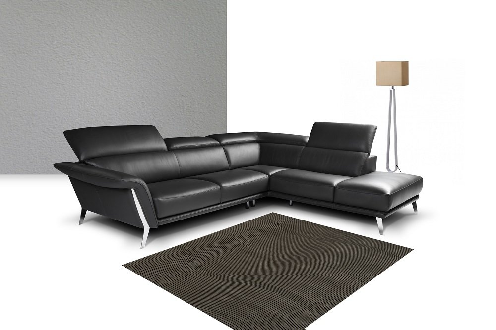 Heni Premium Leather Sectional by J&M Furniture