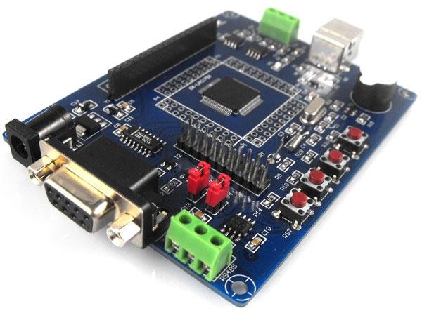 QQ1752 development board (LPC1752), support USB program download!