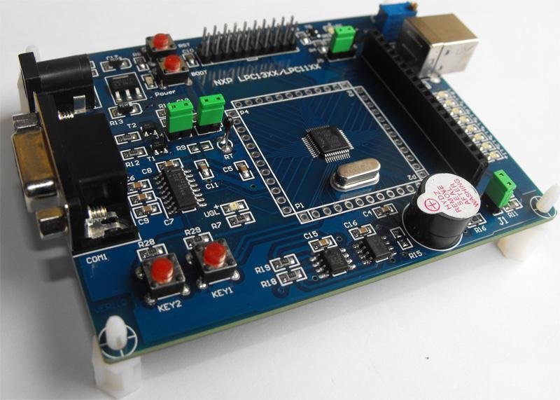LPC1114 development board (Cortex M0 core) + USB ARM Emulator