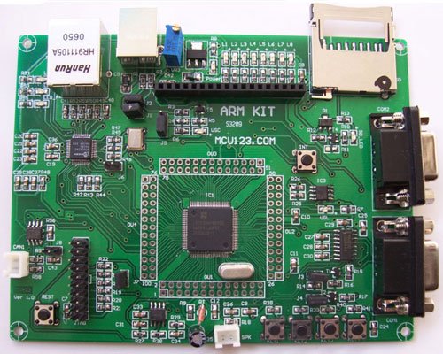 LPC2368 development board