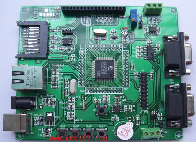 LM3S8962 board (TI cortex m3)