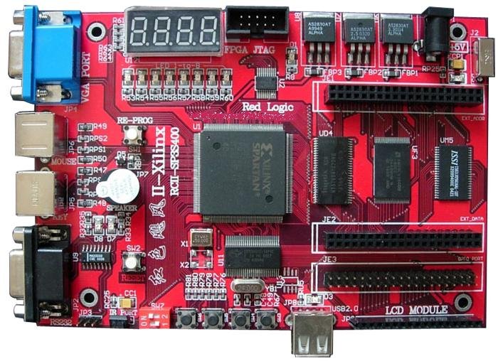 Red cyclone II generation-Xilinx Edition