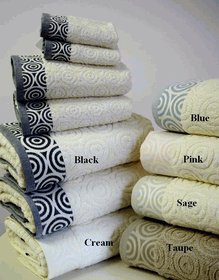 6-PC Water Weaves Towel Set