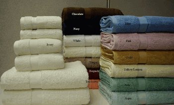 6-Pc Solid combed Towel Set