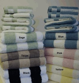 6-Pc Yarn-dyed Towel sets