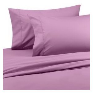Deep Pocket Lavender Fitted Sheet 600TC Queen Size 100% Egyptian Cotton