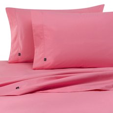 Deep Pocket Pink Fitted Sheet 600TC Queen Size 100% Egyptian Cotton