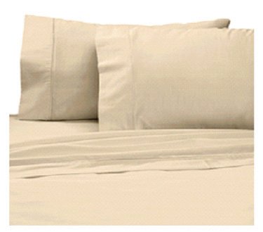 Deep Pocket Tan Fitted Sheet 600TC Queen Size 100% Egyptian Cotton