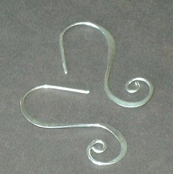 Simple Swirl Earrings