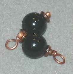 A Beautiful Pair of Baubles in Copper