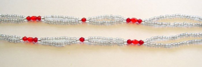 Beaded Bra Straps Gray 6
