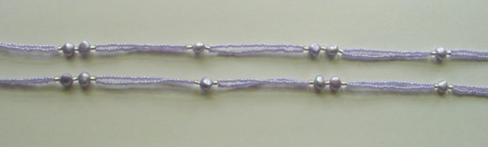 Beaded Bra Straps Purple 7