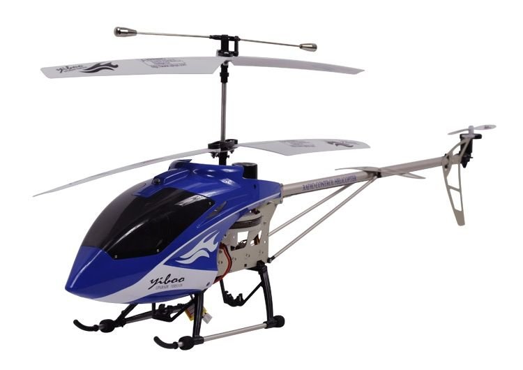 Yiboo UJ374 3.5 CH 32" RC Helicopter - Blue (Large)(UJ374_B)