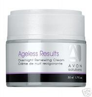 AVON SOLUTIONS AGELESS RESULTS OVER NIGHT CREAM - NIB