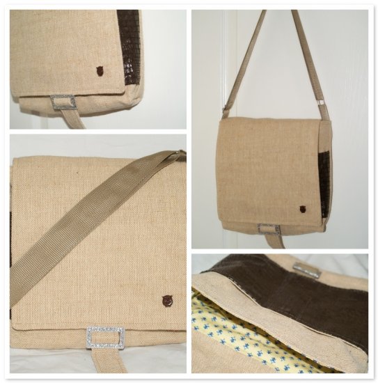 Handmade Messenger Bag