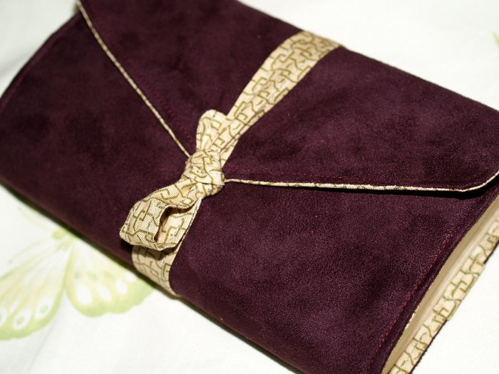 Purple Suede Book Cover