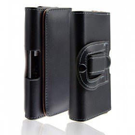 Holster Style Leather Case Cover for Samsung Galaxy S4