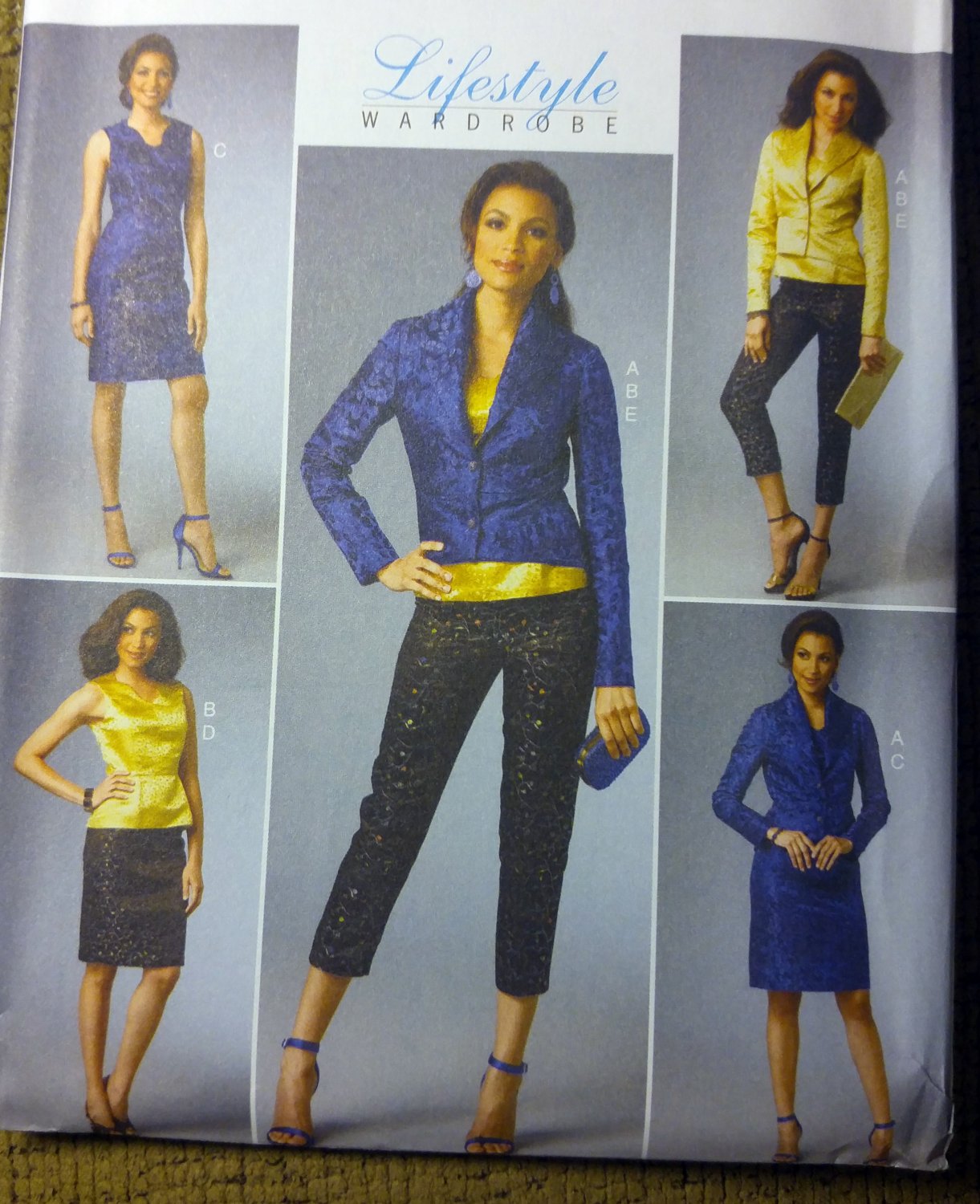 Misses' Jacket, Top, Dress, Skirt & Pants Butterick B5995 Pattern, Sz 14 - 22, UNCUT