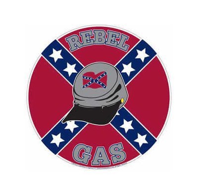 Rebel Gas - Round Sign