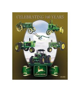 John Deere - Celebrating 160 Years Tin Sign
