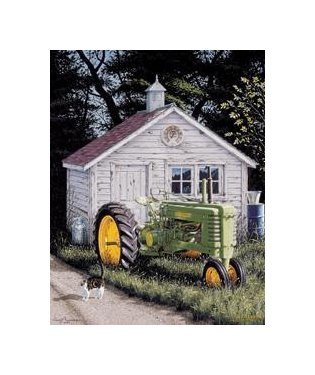 John Deere - Johnny Popper Tin Sign