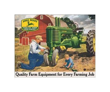 John Deere - Every Farming Job Tin Sign