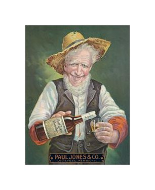 Paul Jones Rye Tin Sign