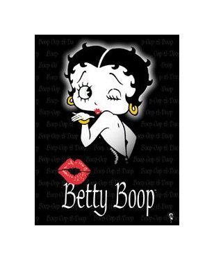 Betty Boop - Kiss Tin Sign