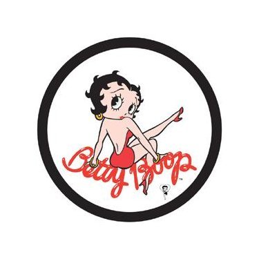 Betty Boop - Round Tin Sign