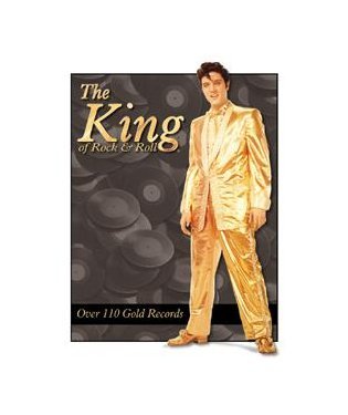 Elvis Presley - Gold Suit Tin Sign