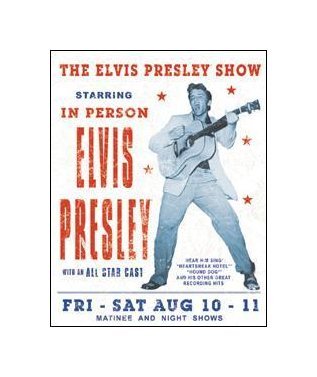 Elvis Presley - The Elvis Presley Show Tin Sign