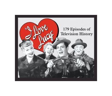 I Love Lucy - 179 Episodes of Television History Tin Sign