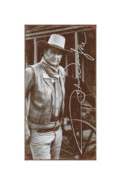 John Wayne - Signature Tin Sign