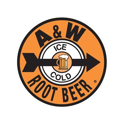 A&W Root Beer - Ice Cold Tin Sign