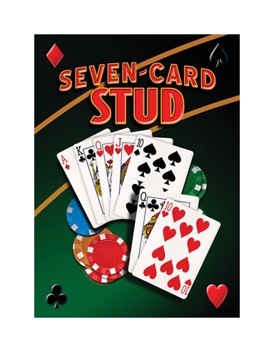 Seven Card Stud - Mike Patrick Tin Sign