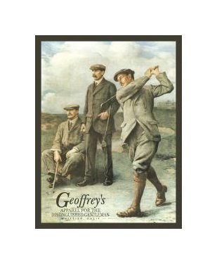 Golf - Geoffrey's Golfers Tin Sign