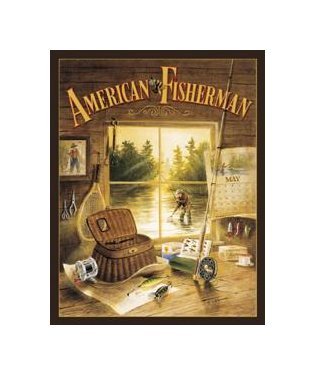Fishing - American Fisherman Tin Sign