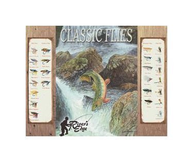Fishing - Mowery River's Edge Tin Sign