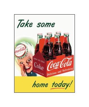 Coca Cola - Sprite Boy, Take Some Home Today Tin Sign