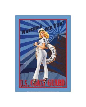 United States Coast Guard Tin Sign